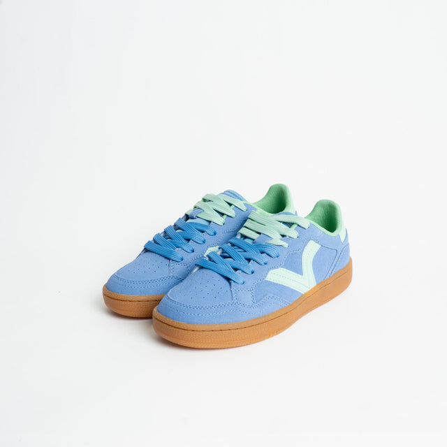 Victoria-Sneakers con suola in gomma - celeste