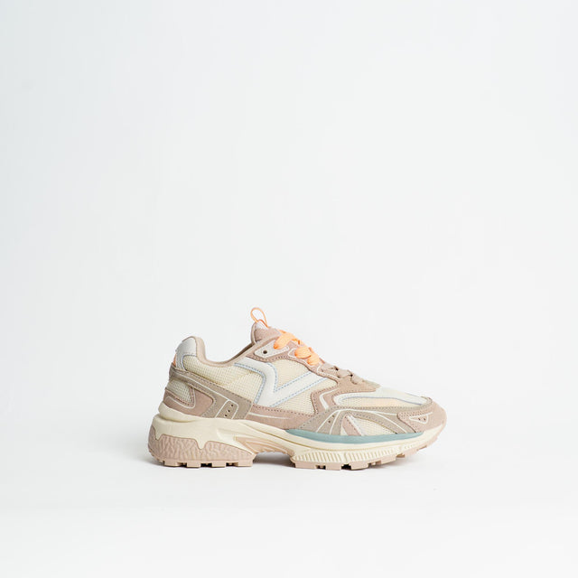 Victoria-Sneakers doppio laccio - beige