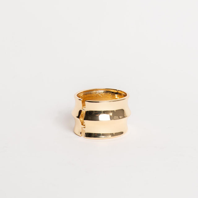 W by Whitemood-Bracciale rigido asimmetrico - gold