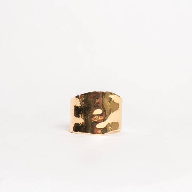 W by Whitemood-Bracciale rigido ondulato - gold