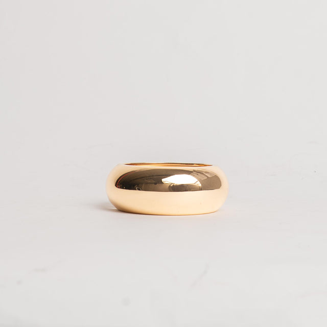 W by Whitemood-Bracciale rigido tondo lucido - gold