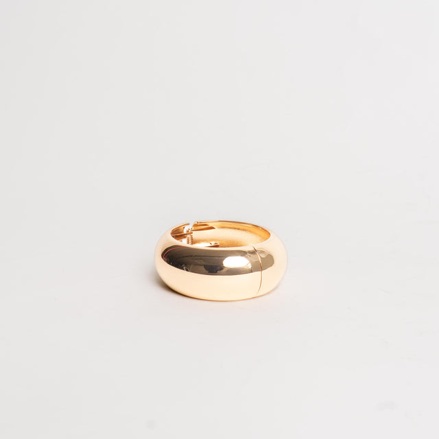 W by Whitemood-Bracciale rigido tondo lucido - gold
