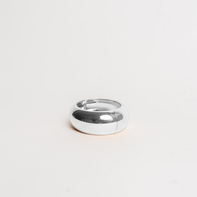 W by Whitemood-Bracciale rigido tondo lucido - silver