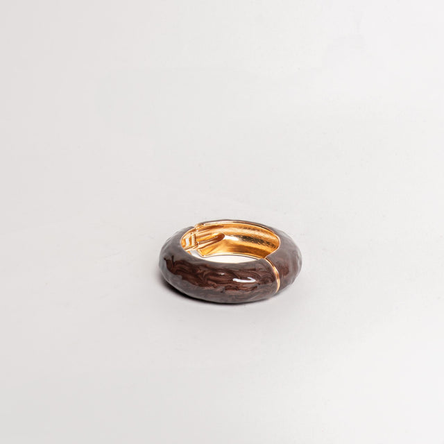 W by Whitemood-Bracciale rigido tondo - moro