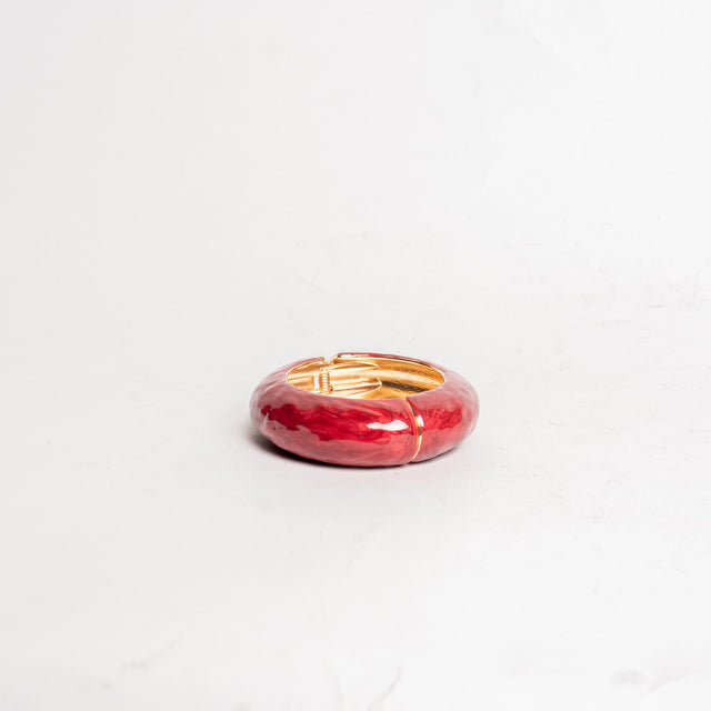 W by Whitemood-Bracciale rigido tondo - rosso