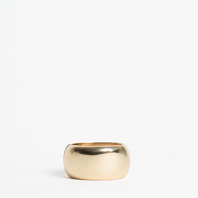 W by Whitemood-Bracciale rigido ovale lucido - gold