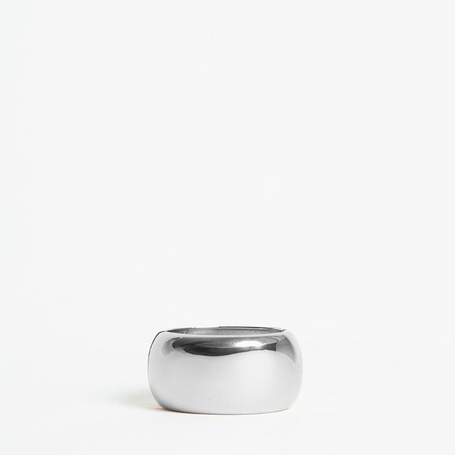 W by Whitemood-Bracciale rigido ovale lucido - silver