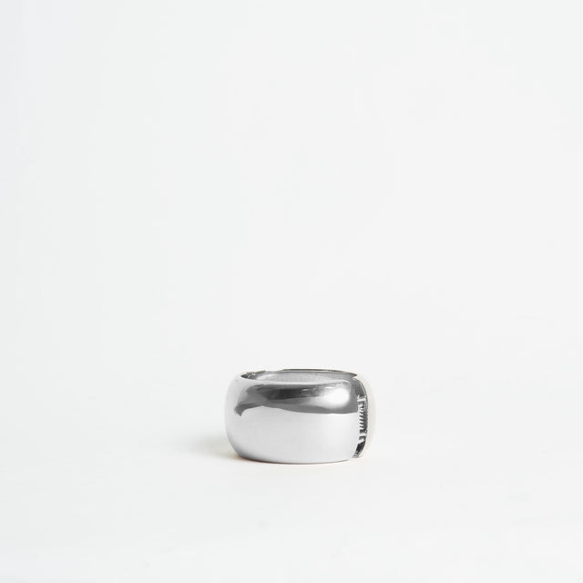 W by Whitemood-Bracciale rigido ovale lucido - silver