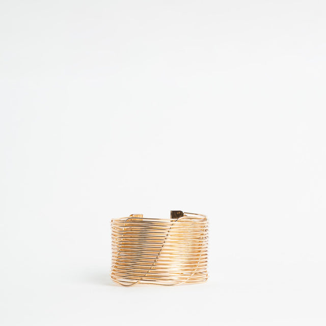 W by Whitemood-Bracciale polsiera multifilo - gold