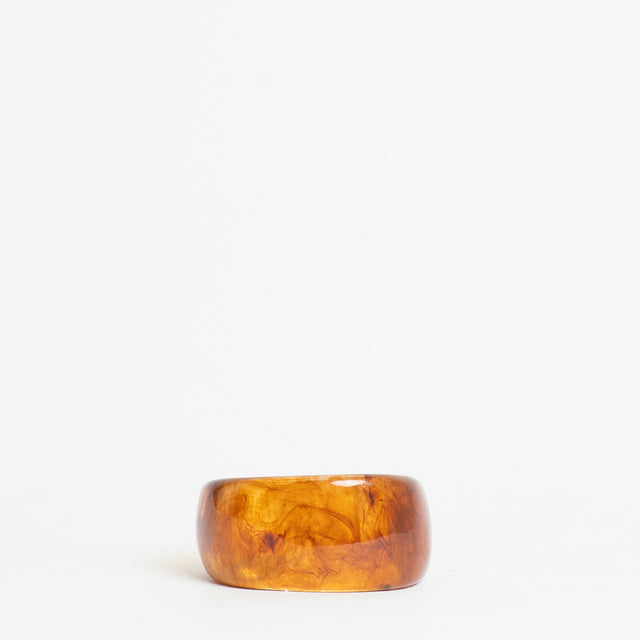 W by Whitemood-Bracciale rigido asimmetrico - ambra