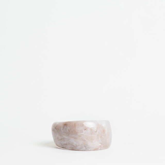 W by Whitemood-Bracciale rigido asimmetrico - avorio
