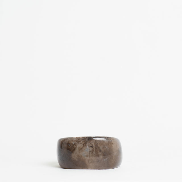 W by Whitemood-Bracciale rigido asimmetrico - taupe