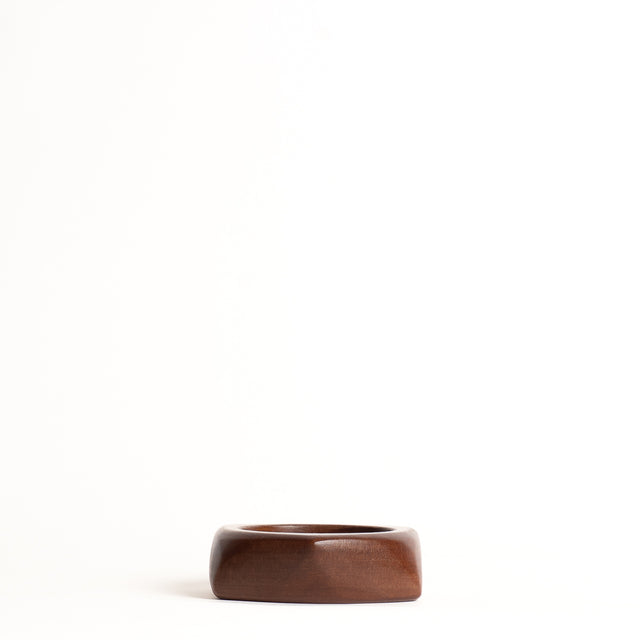 W by Whitemood-Bracciale in legno squadrato - brown