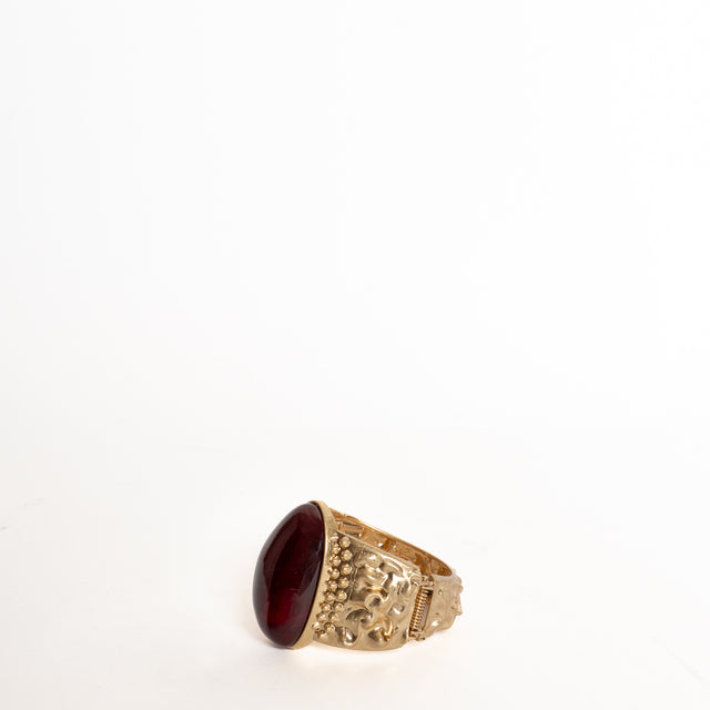 W by Whitemood-Bracciale increspato con pietra - india