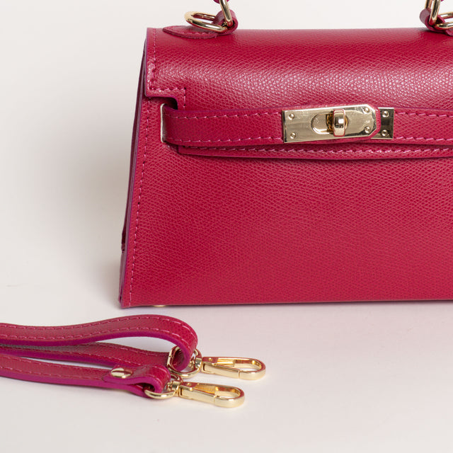 W by whitemood- Borsa mini bag a mano - fucsia