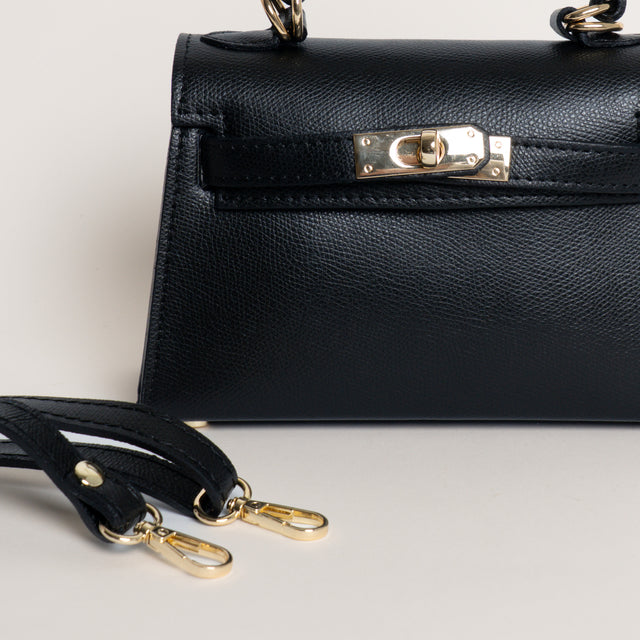 W by whitemood- Borsa mini bag a mano - Nero