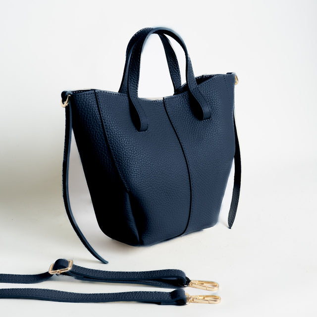 W by Whitemood-Borsa secchiello a mano - Blu