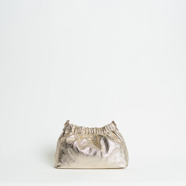 W by Whitemood-Mini pouch con catena - gold