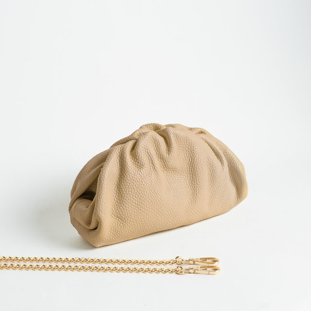 W by Whitemood-Mini clutch - sand