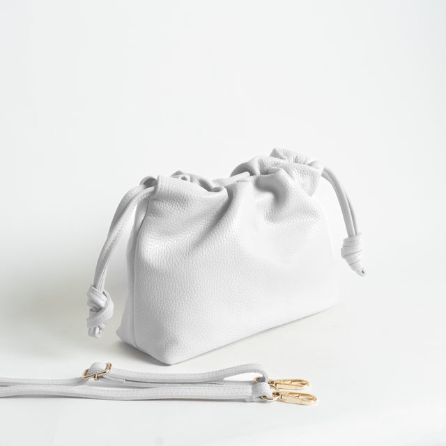 W by Whitemood-Clutch - Bianco