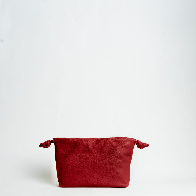 W by Whitemood-Clutch - rosso