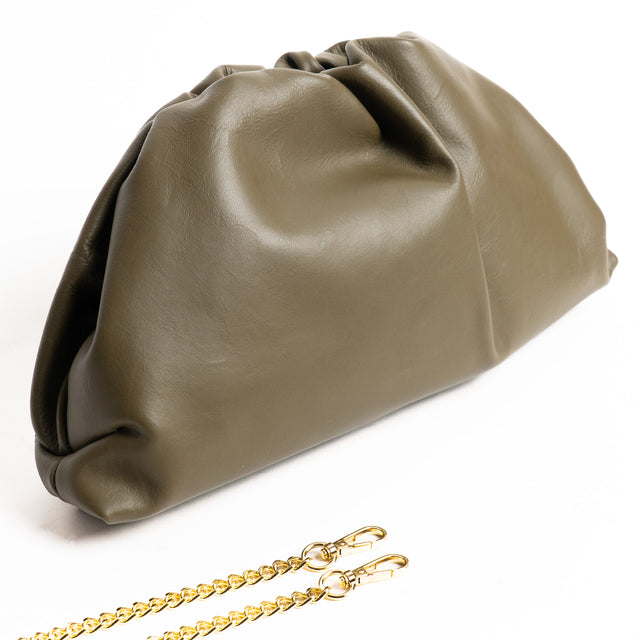 W by Whitemood-Maxi borsa clutch - militare