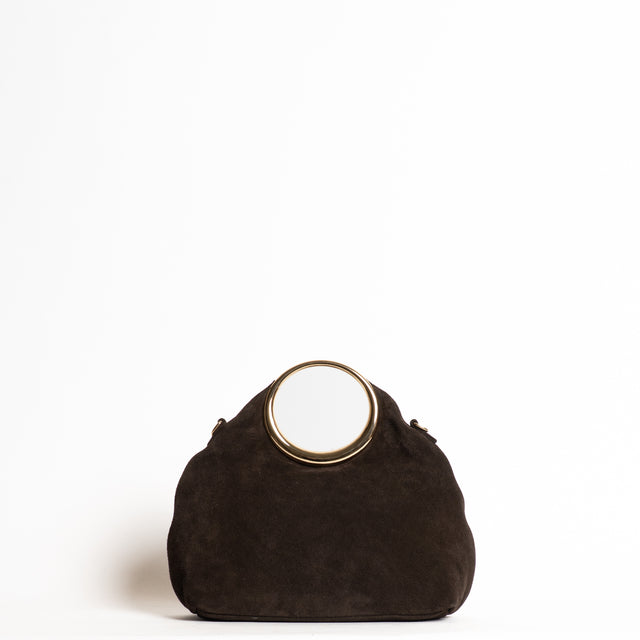 W by Whitemood-Borsa a mano scamosciata - caffe'