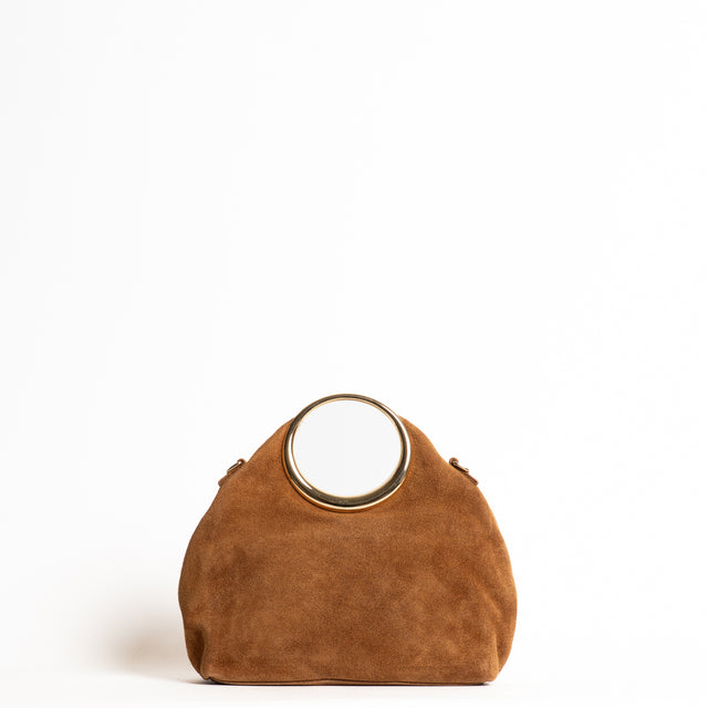W by Whitemood-Borsa a mano scamosciata - cuoio