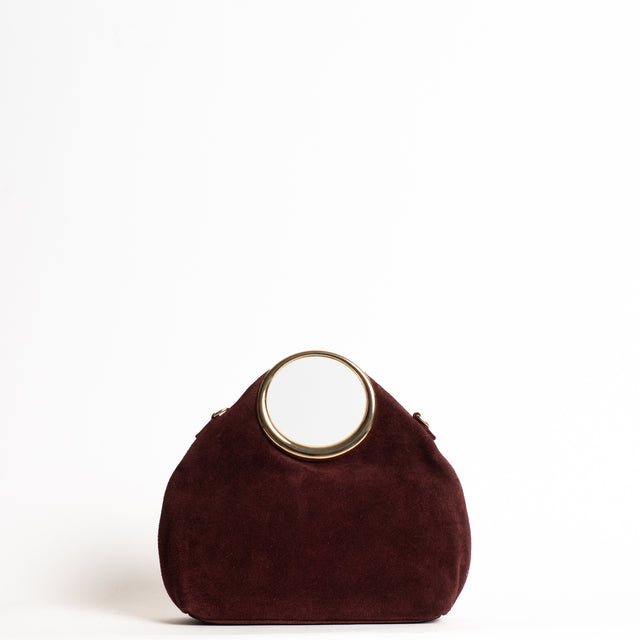W by Whitemood-Borsa a mano scamosciata - vino
