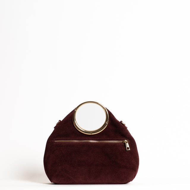 W by Whitemood-Borsa a mano scamosciata - vino