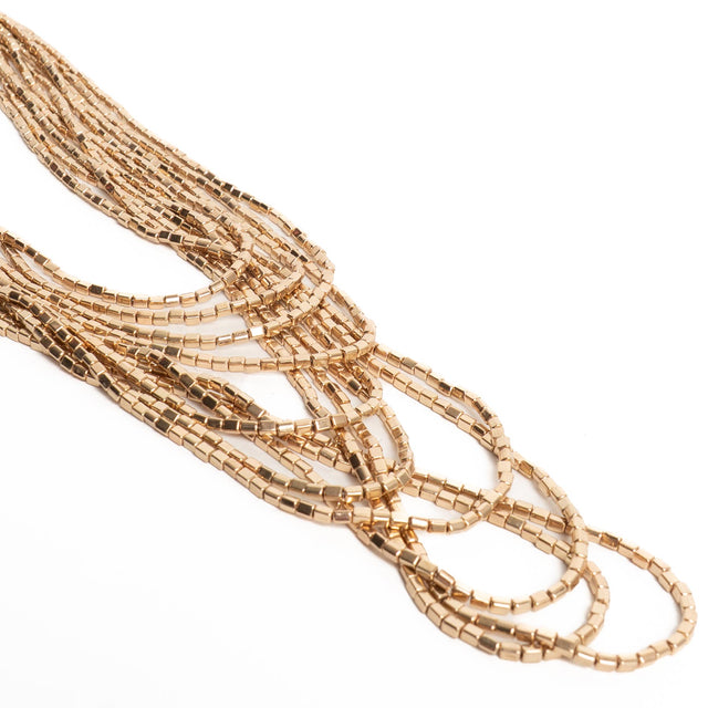 W by Whitemood-Collana multifilo - gold