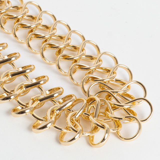 W by Whitemood-Collana a maglia - gold