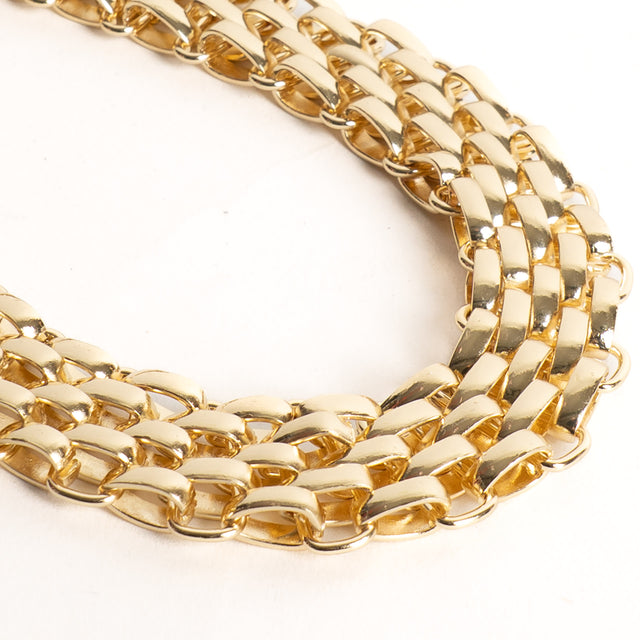 W by Whitemood-Collana collier intrecciata - gold