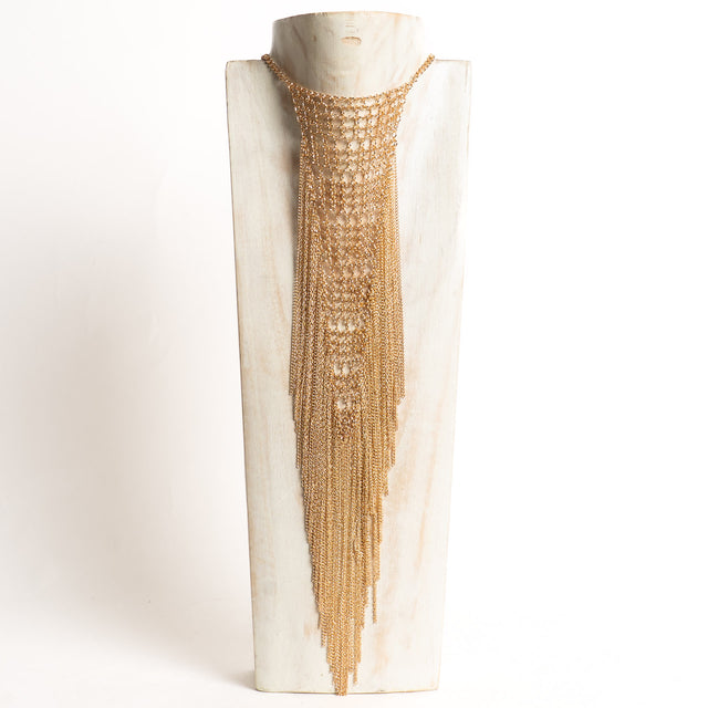 W by Whitemood-Collana a cascata - gold