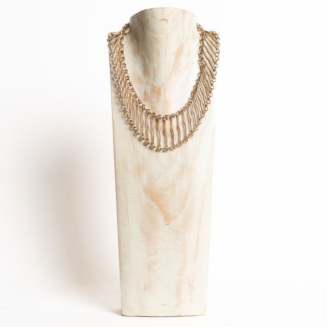 W by Whitemood-Collana a maglia - gold