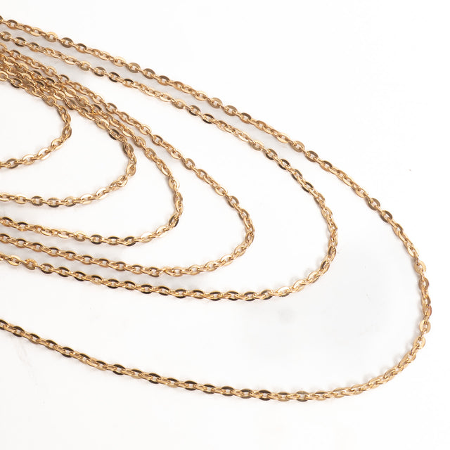W by Whitemood - Multi-strand necklace - gold