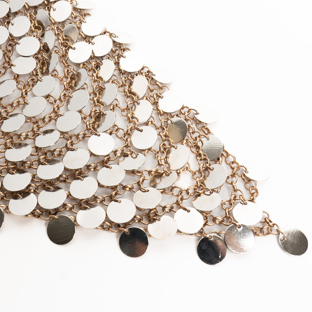 W by Whitemood-Collana cascata con paillettes - gold/silver