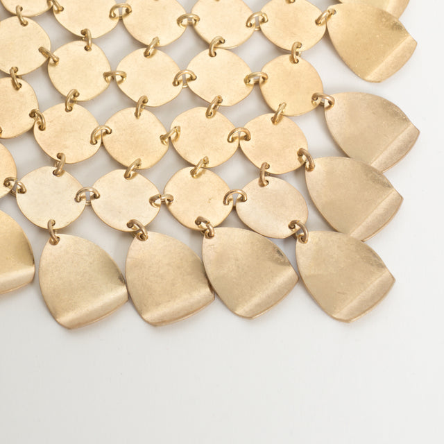 W by whitemood- Collana con nido d'ape - gold