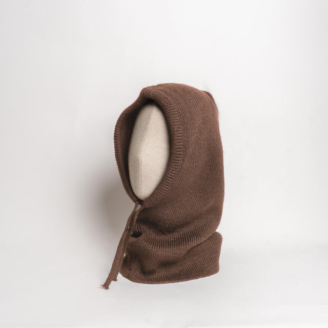 W by Whitemood-Balaclava misto lana - moro