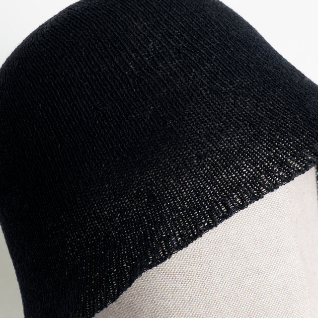 W by Whitemood- Bucket hat intrecciato - nero