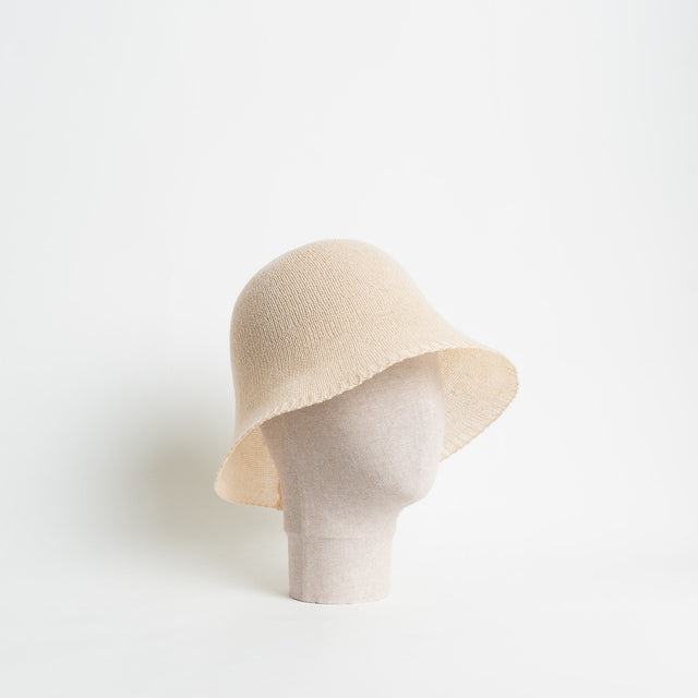 W by Whitemood- Bucket hat intrecciato - sand