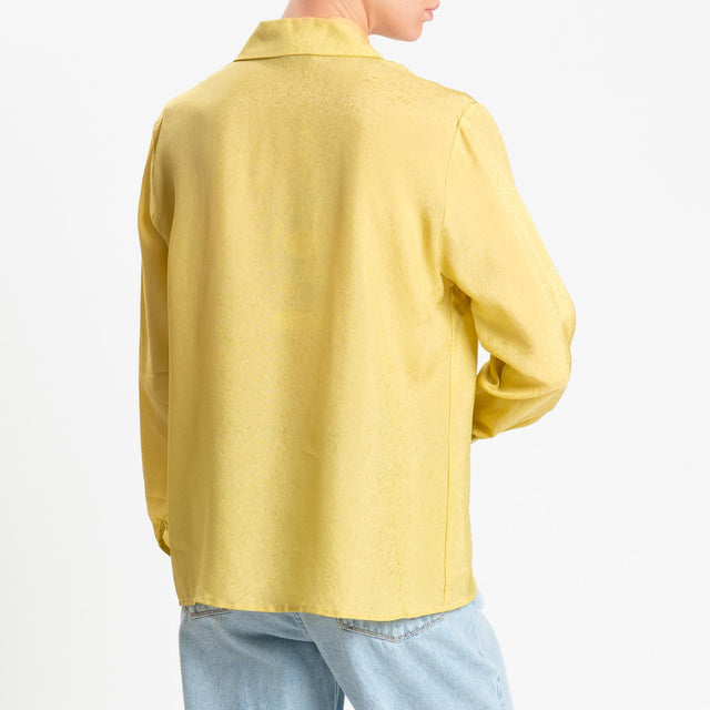 Wu'side-Camicia in viscosa - oro