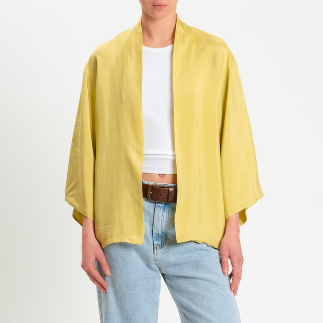 Wu'side-Kimono in viscosa - oro