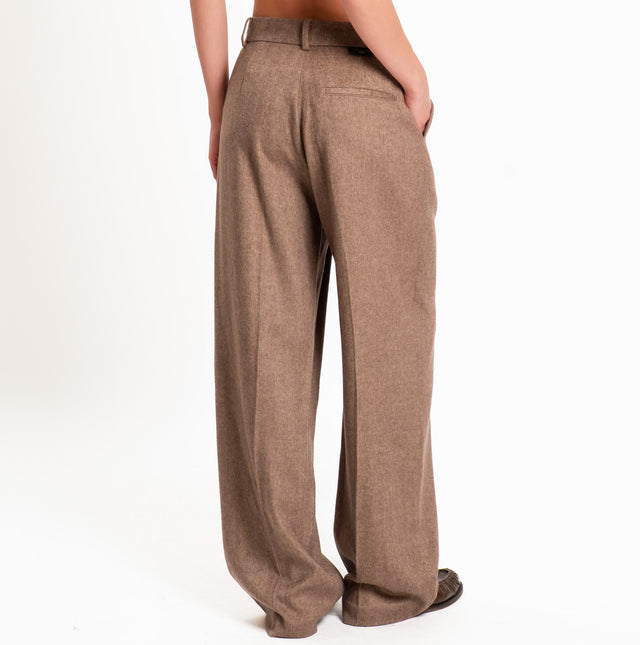 Wu'side-Pantalone resca misto lana - cookie