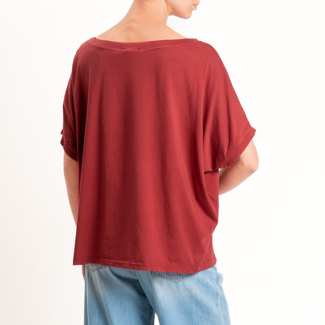 Zeroassoluto-T-shirt scatola in cotone - india