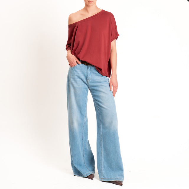 Zeroassoluto-T-shirt scatola in cotone - india