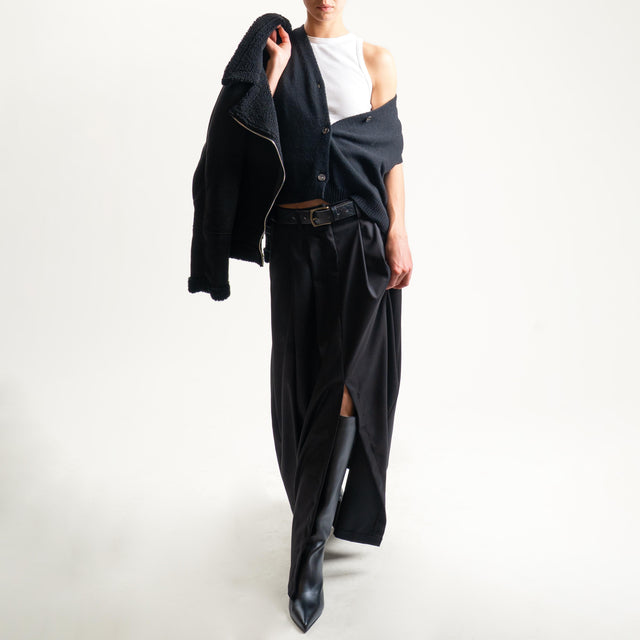 Zeroassoluto-Gonna ANIA elastico dietro - nero