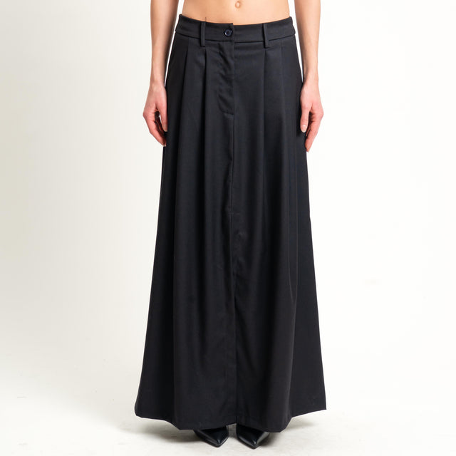 Zeroassoluto-Gonna ANIA elastico dietro - nero