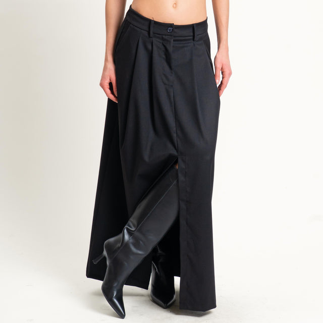 Zeroassoluto-Gonna ANIA elastico dietro - nero