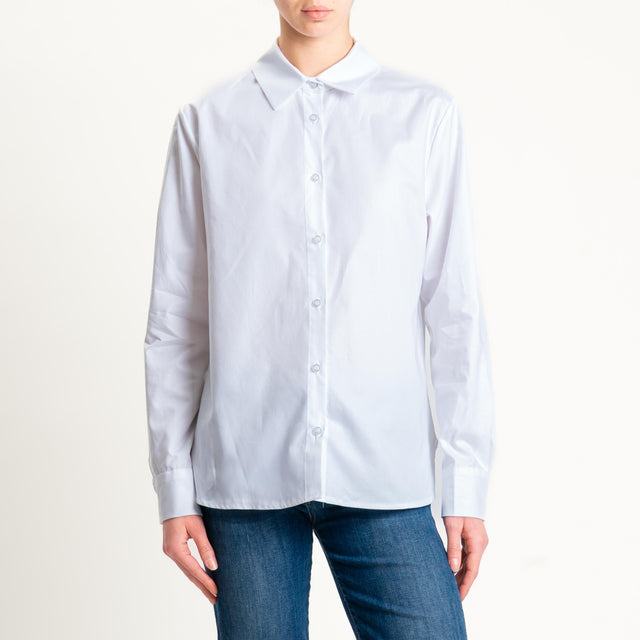 Zeroassoluto-Camicia CAMY oxford 100% cotone - bianco